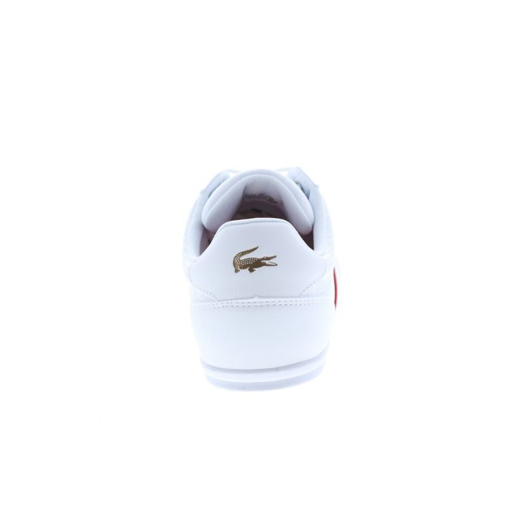 Lacoste Mens Nivolor 0721 1 P CMA White Shoes (NWT) - Picture 6 of 7